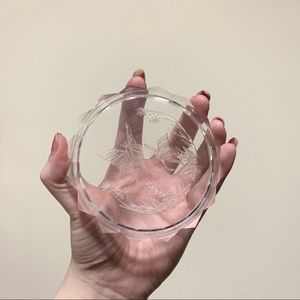 Vintage butterfly trinket box